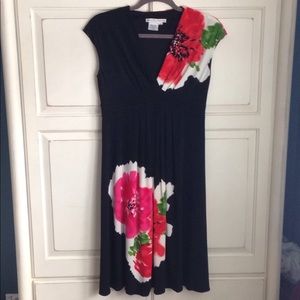 Maggie London v-neck dress